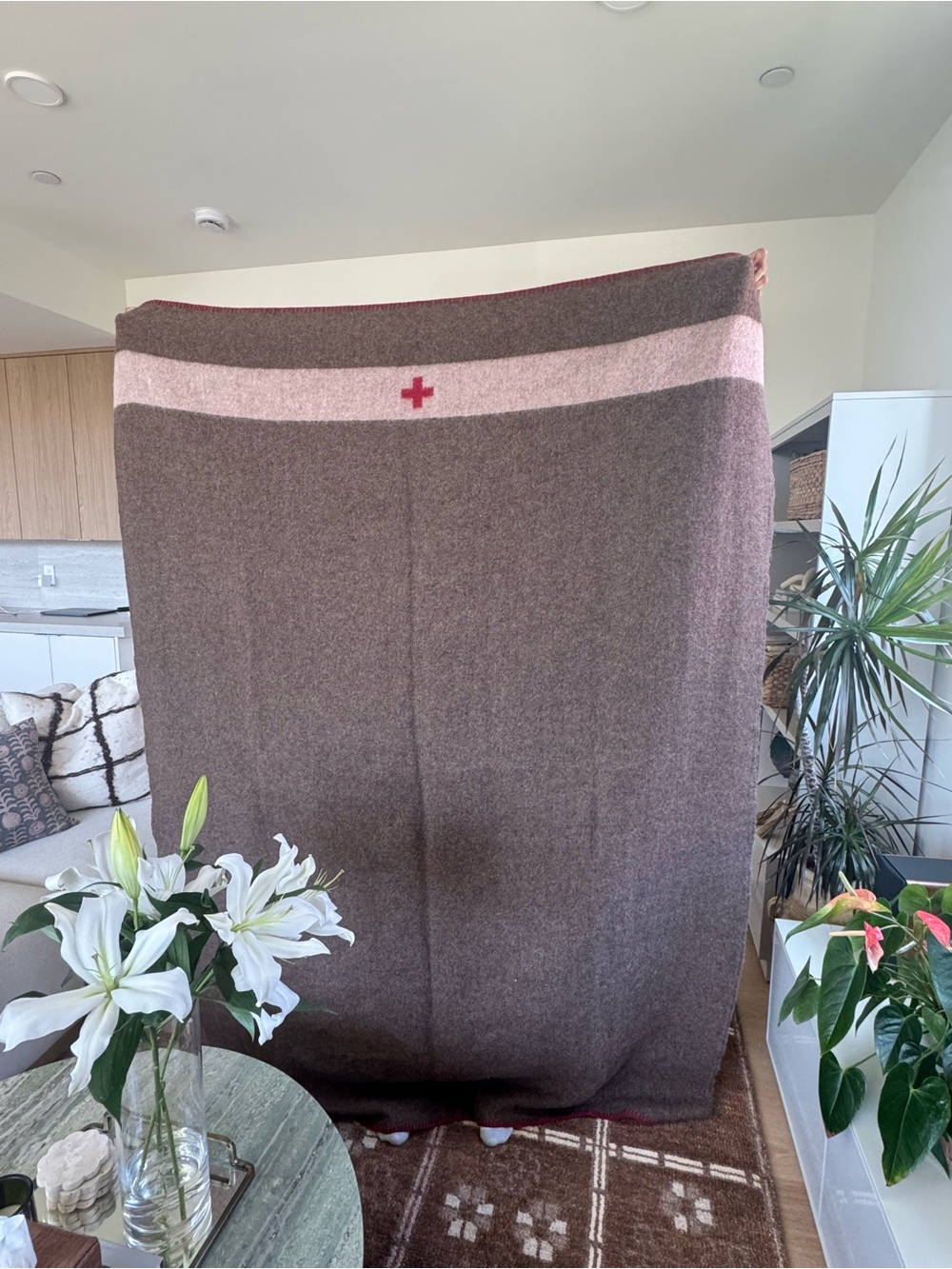 Brand-New Eskimo Swiss Wool Blanket – 55” × 79”